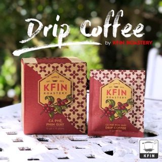 [cà phê phin giấy kfin roastery - hộp 10 phin