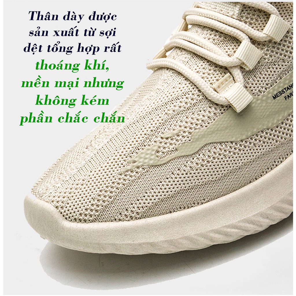 Giày Sneaker Nam 💖FREESHIP💖, Giày Thể thao Thoáng Khí- Giày Nam Đế Cao Su Mềm | BigBuy360 - bigbuy360.vn