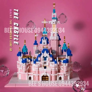 [~4000PCS] ĐỒ CHƠI XẾP HÌNH LẮP RÁP LEGO MINI BLOCK MÔ HÌNH KIẾN TRÚC LÂU ĐÀI DISNEYLAND CÔNG CHÚA LỘNG LẪY LEGO BÉ GÁI
