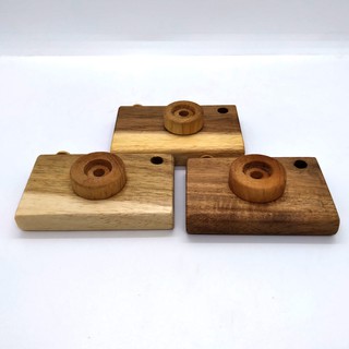 Đồ chơi gỗ máy chụp hình mini 7x5x3cm