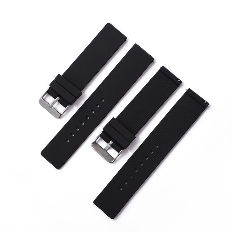 Dây Đeo Thay Thế Bằng Silicon Nhiều Màu Sắc 12 14 16 18mm 20mm 22mm 24Mm Cho Đồng Hồ Samsung Galaxy Watch 42mm Active Huawei GT 2