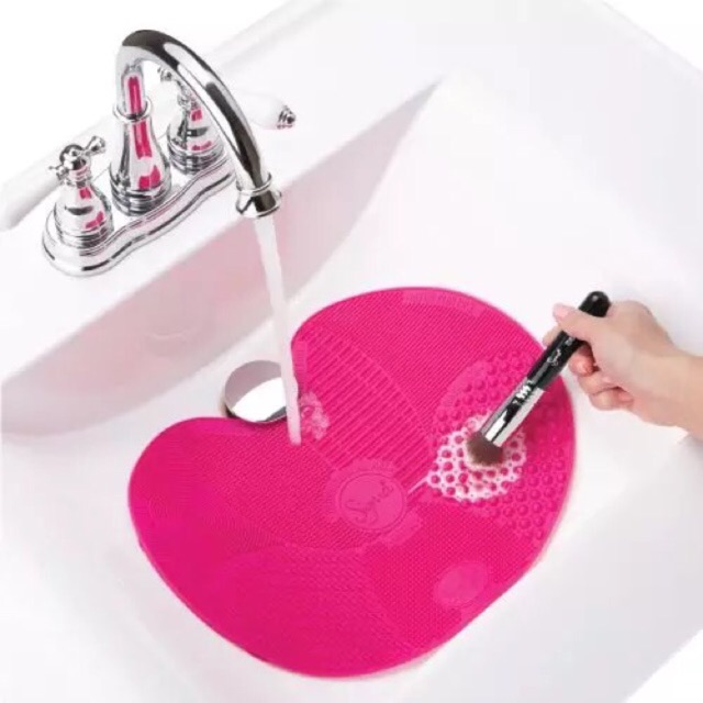 thảm giặt cọ sigma spa brush cleaning mat size đại( khác dòng phổ thông）