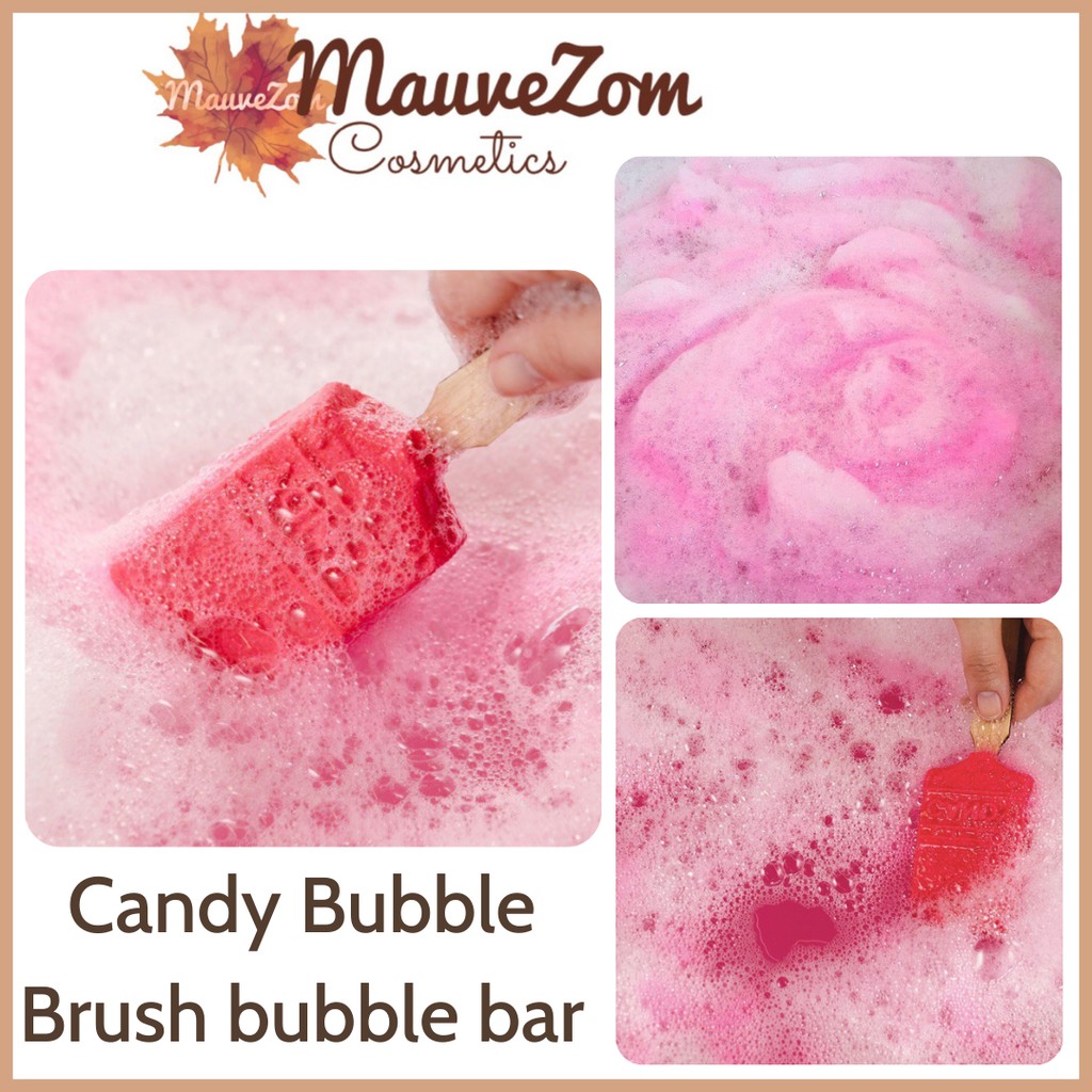 Bánh tạo bọt dùng nhiều lần Candy Bubble Brush - Reusable Bubble Bar LUSH