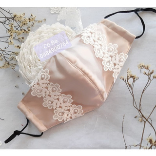 khẩu trang vải phi lụa