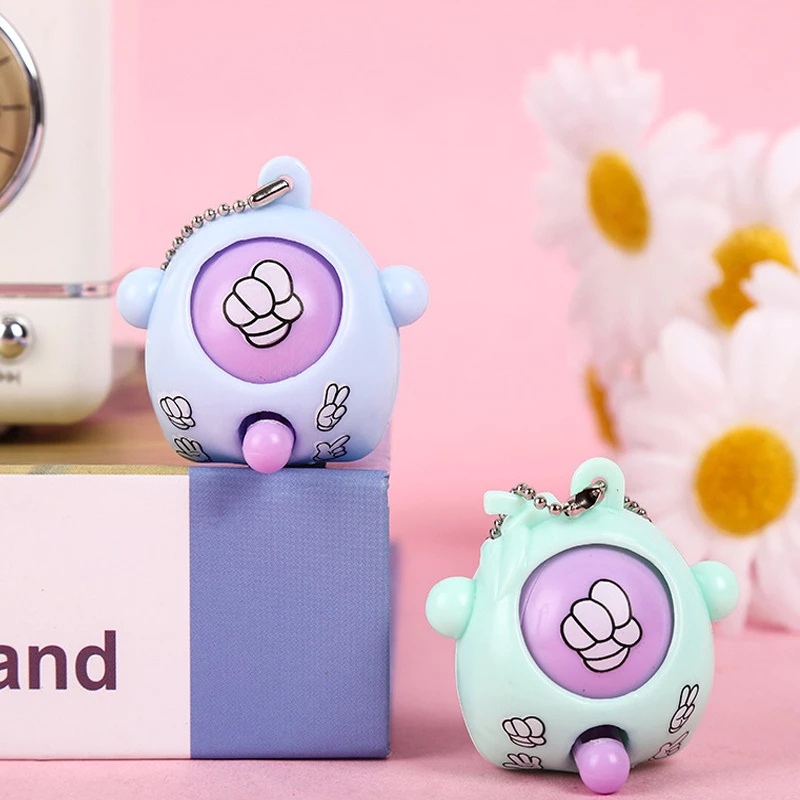 Móc Khóa Hình Quả Trứng Vui Nhộn Dùng Làm Quà Tặng Cho Bé