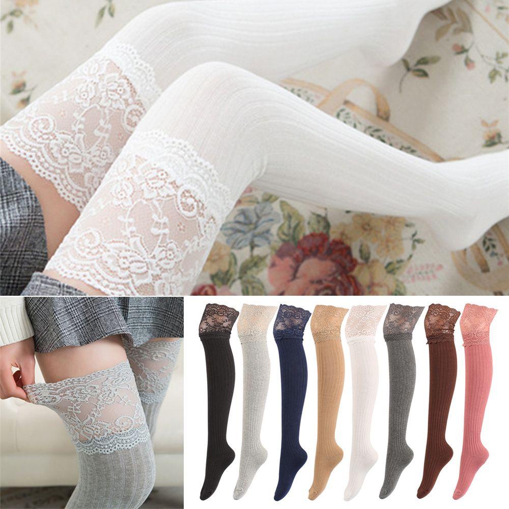 Vớ Dài Qua Gối Họa Tiết Giáng Sinh Ấm Áp Quyến Rũ Cho Nữ