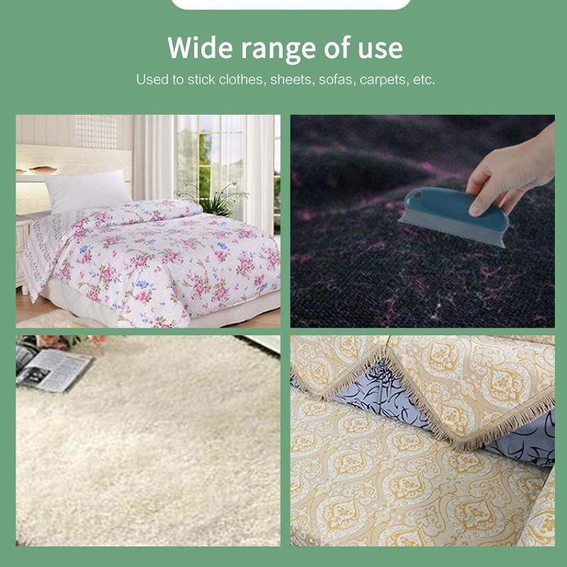 Bàn Chải Lông Thú Cưng Loại Bỏ Lông Thú Cưng Đa Năng Dùng Cho Nội Thất/Ghế Sofa/Xe Hơi