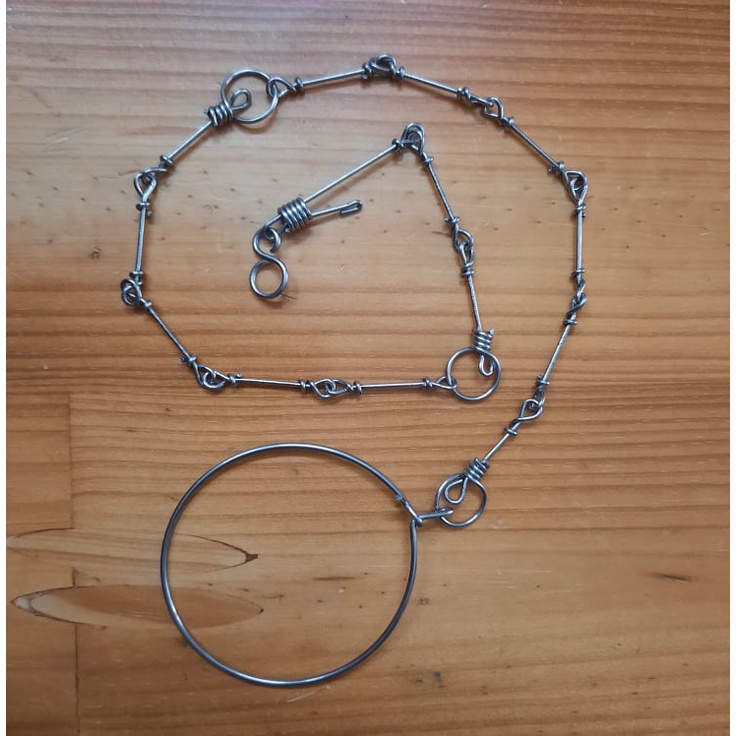 XÍCH ĐEO CHÂN CHỐNG XOẮN CHO CHIM VẸT LOVEBIRD, SUN, GREENCHECK, NGỰC HỒNG, COOKATEL,,,,,