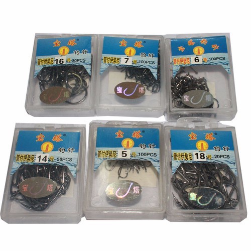 Combo 20 Lưỡi Câu Cá Cho Cần Câu Đơn, Câu Rô, Câu Trê, Cá Chim, Cá Trắm