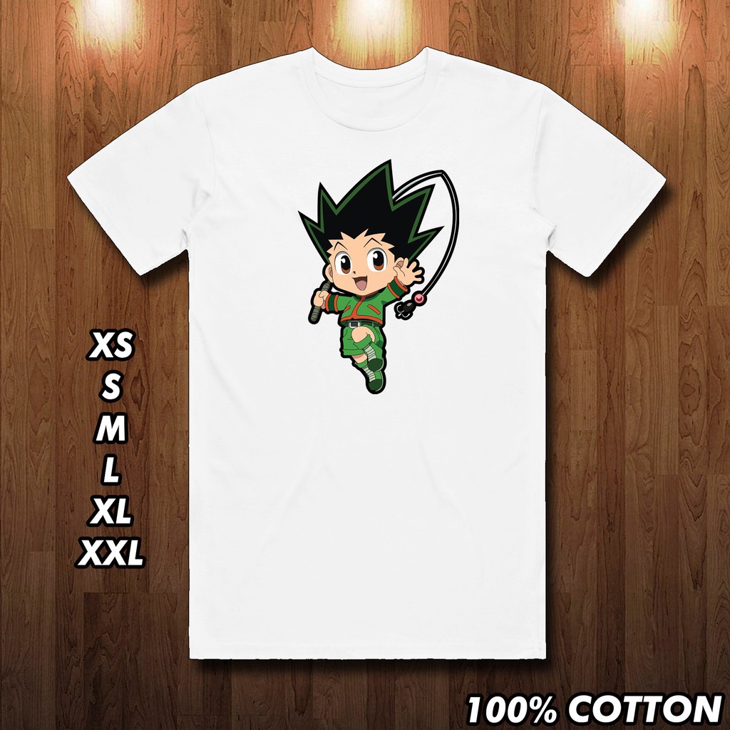 Mẫu áo thun in hình Hunter X Hunter Gon Freecss Anime New Latest Design Premium Cotton  (A4) độc đẹp giá rẻ