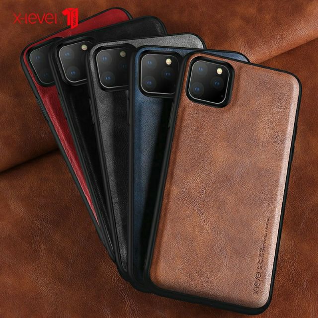 Ốp lưng da iPhone iPhone 11/ 11 Pro/ 11 Pro Max hiệu X-level