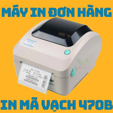 Máy in đơn hàng shopee, TMĐT, In nhãn vận đơn  Máy NK 287 (Xprinter 470B)