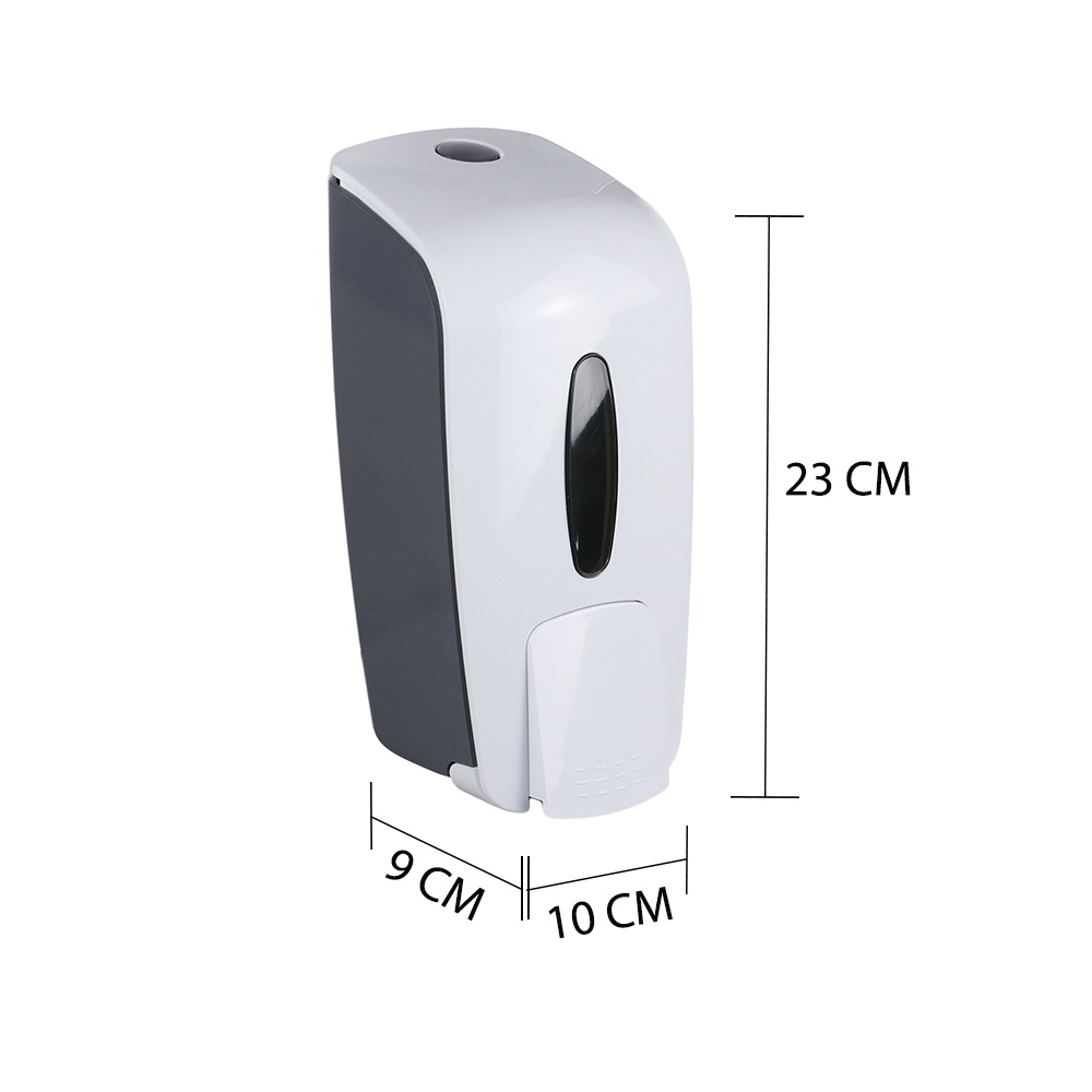 Homebase MOYA Bình đựng xà phòng treo tường WALL1Channel MS 053-S bằng nhựa ABS 23X10X9CM màu đen