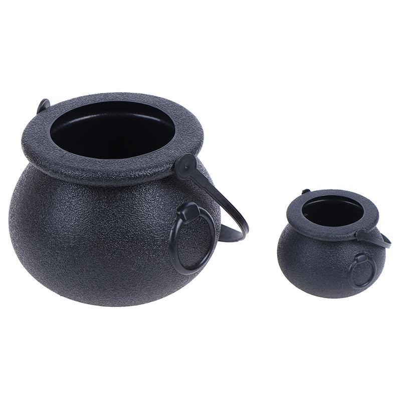 💥FOLLOW TẶNG 3K💥HÀNG CÓ SẴN💥 Vạc Phù Thủy Có Quai xách đựng kẹo Hũ nồi Halloween họa tiết ấm đun nước có tay cầm 001523