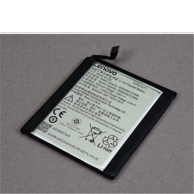 Thay pin Lenovo Vibe X3 BL258 3500mAh li-ion Polymer Battery