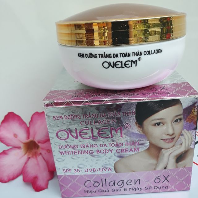 Kem ovelem hồng colagen 6x