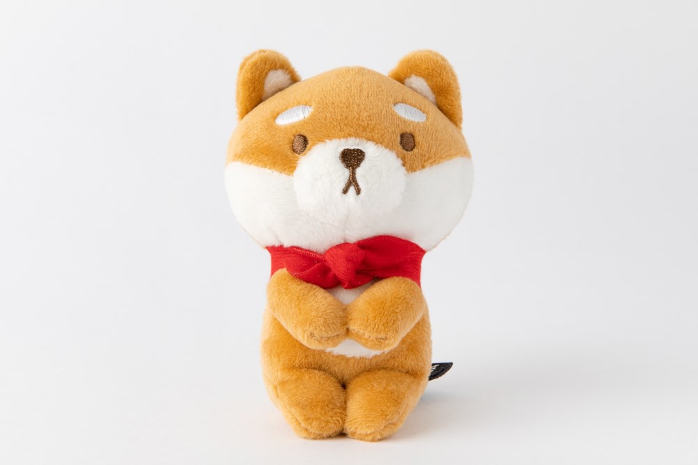 Chú Chó Shiba Nhồi Bông Mini ARTBOX Hàn Quốc Đang Ngồi Màu Nâu Đáng Yêu