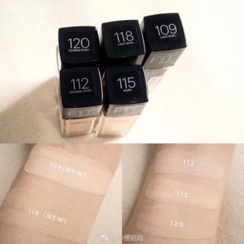 RẺ NHẤT kem nền Fit me tone sáng foundation matte poreless lì chai có vòi 108 109 110 112 115 | BigBuy360 - bigbuy360.vn