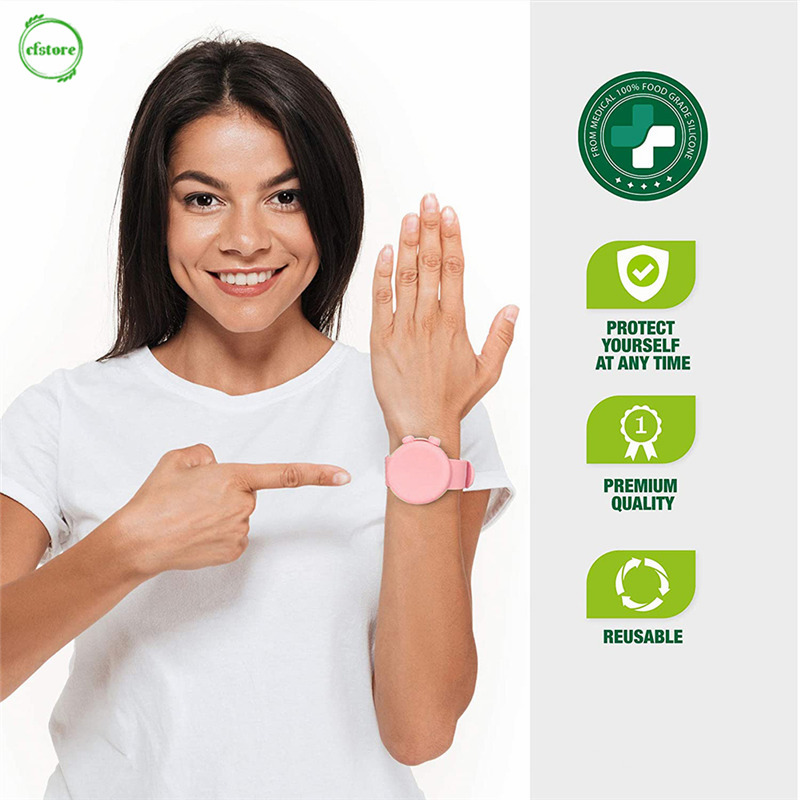 (Hàng Mới Về) Vòng Đeo Tay Nước Rửa Tay Tiện Dụng Khi Đi Làm / Làm Việc