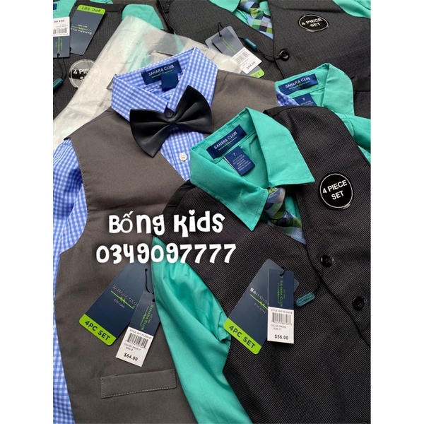 Set 4 Món Bé Trai Công Tử SaharaClub(lỗi chỉ thừa)