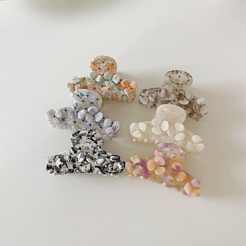 Kẹp Tóc Hình Hoa Nhiều Màu Sắc Ngọt Ngào Cho Nữ