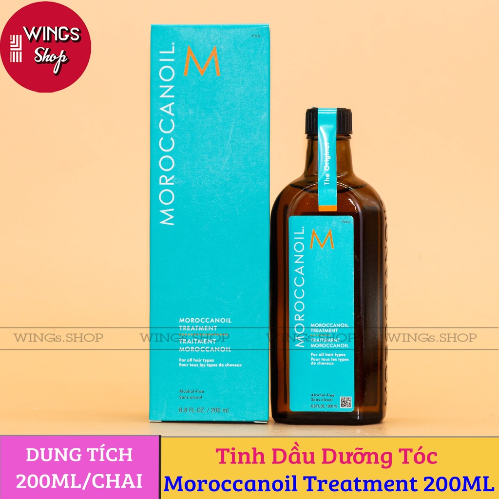 Tinh dầu dưỡng tóc Moroccanoil Treatment đủ size 10ML-100ML-125ML-200ML | Wings Shop