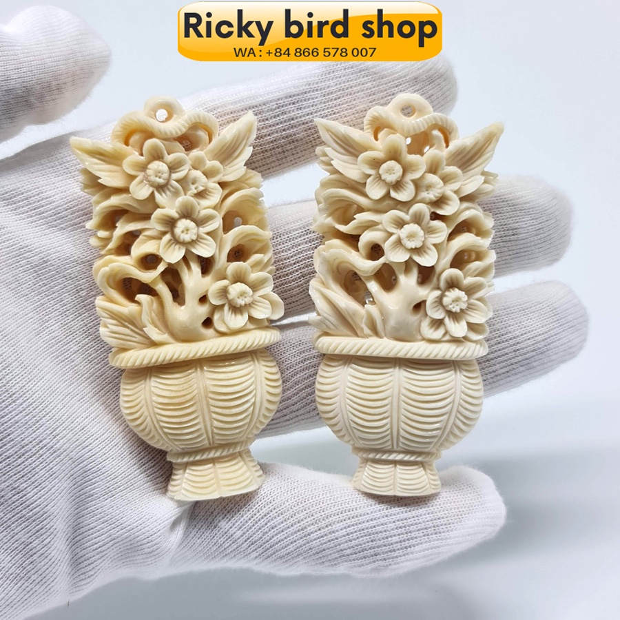 Gối cầu, bợ cầu cho lồng khuyên - Chạm nhiều tích đẹp