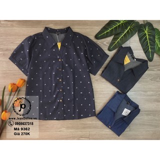 Bigsize Nữ - Áo Sơ Mi Denim (MS: 9362)