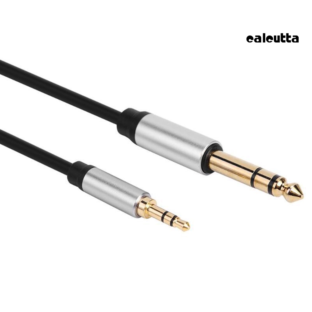 Dây Cáp Âm Thanh Chuyển Đổi Đầu Cắm 3.5Mm Sang Đầu Cắm 6.35mm Cho Loa Khuếch Đại Âm Thanh