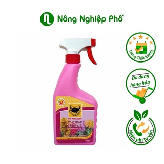 Phân bón lá đầu trâu dưỡng hoa lâu tàn SPRAY 3 - 500ml