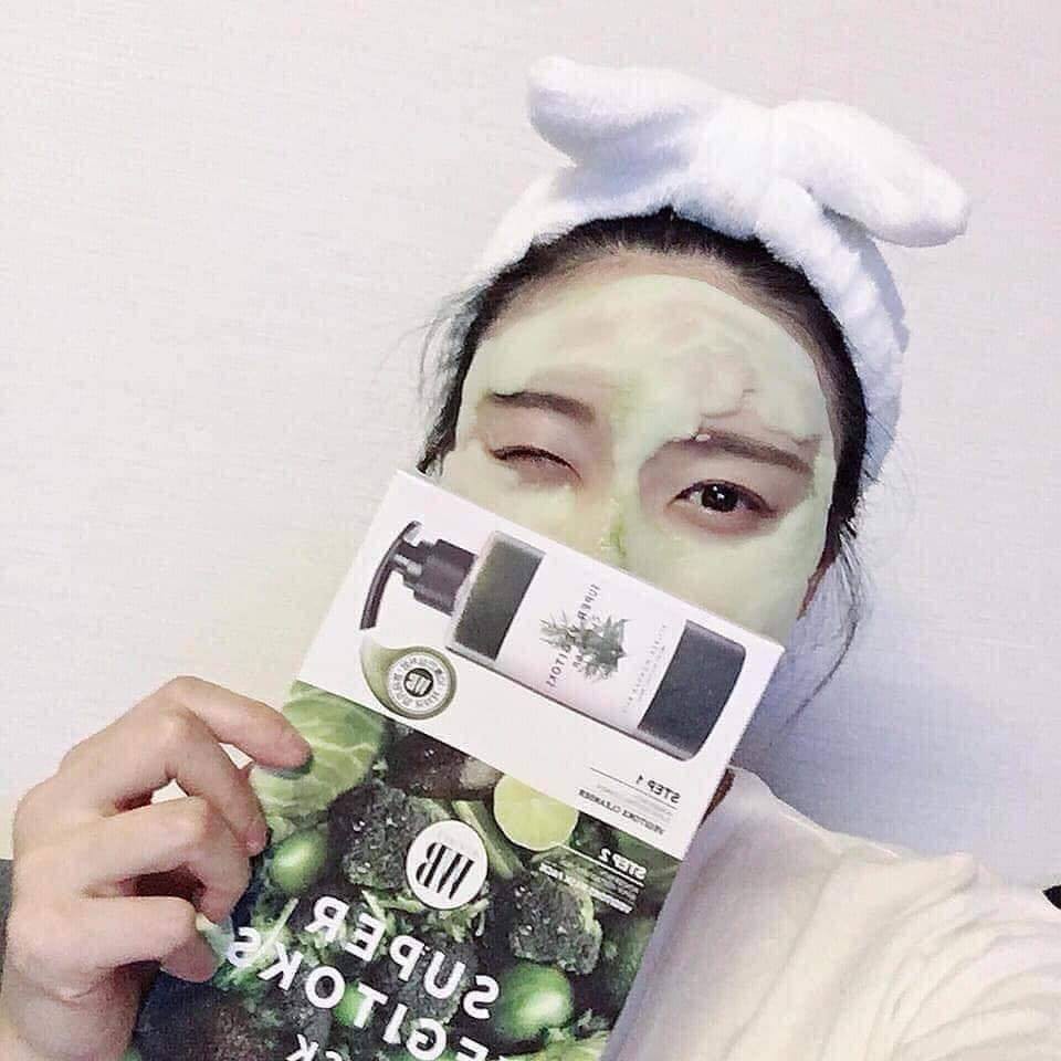 Mặt Nạ Rau Củ Thải Độc Super Vegitoks Mask