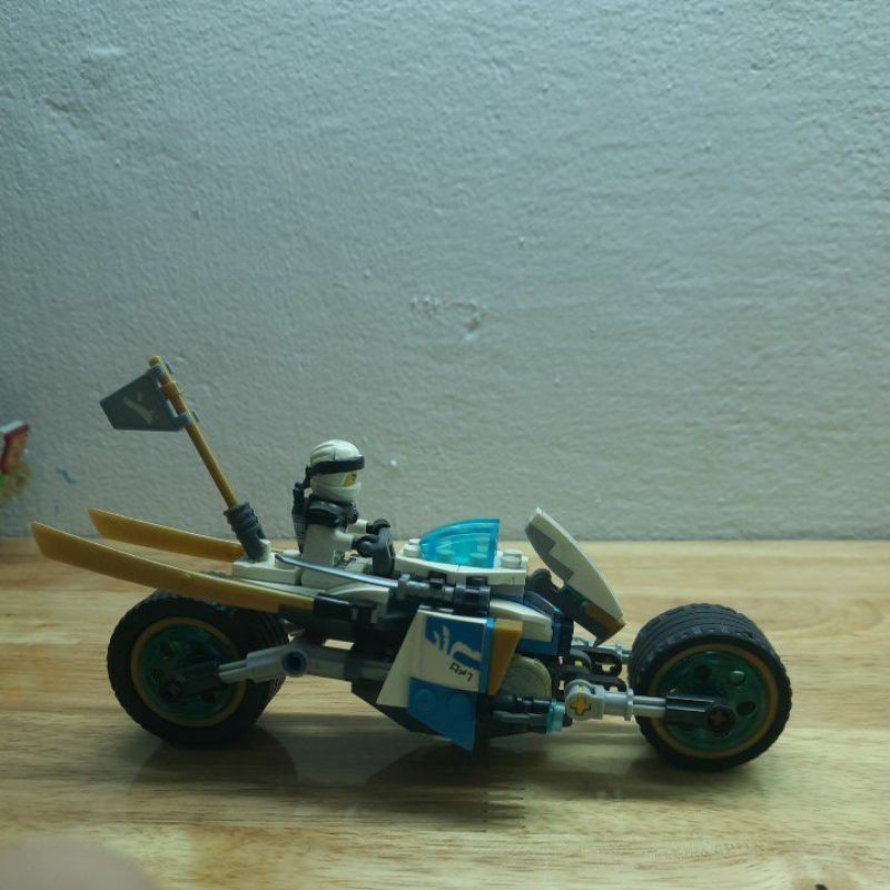 Đồ chơi lắp ráp mô hình lego ninjago_Lepin 06074 xe moto ninjago (đã sử dụng)