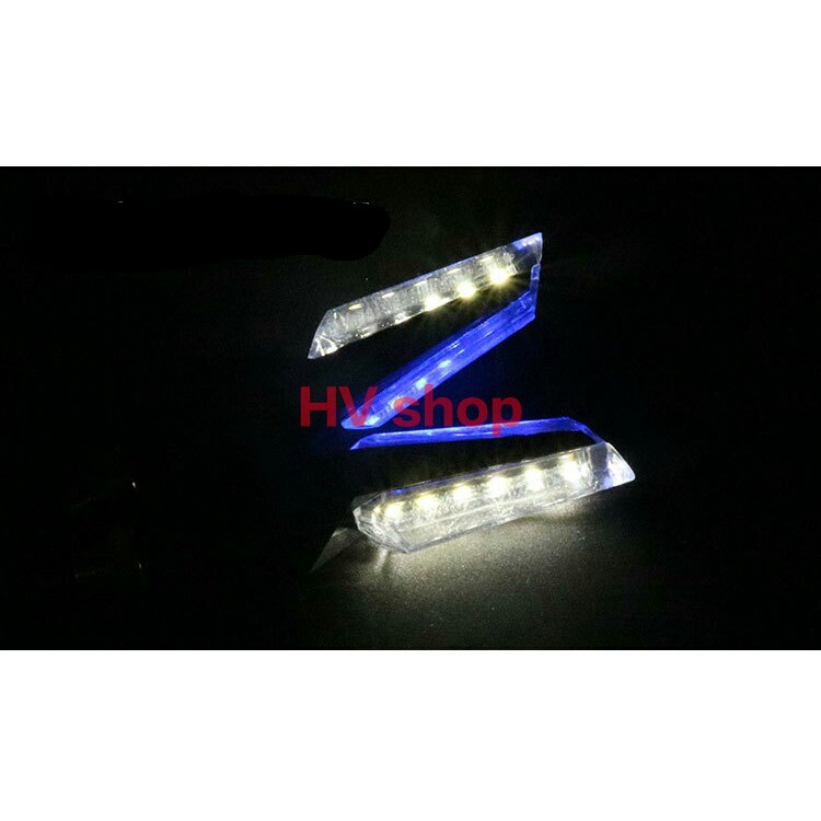 Bộ 2 Đèn Xi Nhan Hv shop Xe Máy 2 mặt