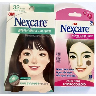 [Combo 2 hộp] Phim dán mụn 3M Nexcare