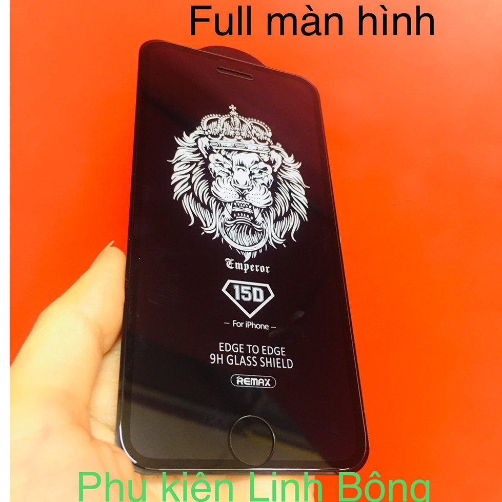 ( Ảnh thật) Kính cường lực lp full màn hình chĩnh hãng remaX ip 6, 6plus, 7,8, 7plus, x, xr, xsmax, 11, 11pro, 11promax