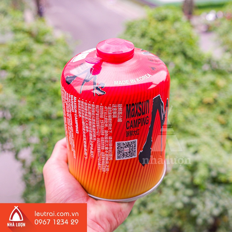 Bình ga dã ngoại MaxSun nhập khẩu Hàn Quốc