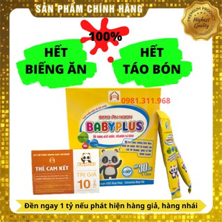 SIRO ĂN NGON BABYPLUS - GIÚP BÉ ĂN NGON, HẾT TÁO BÓN, TĂNG CƯỜNG SỨC ĐỀ KHÁNG