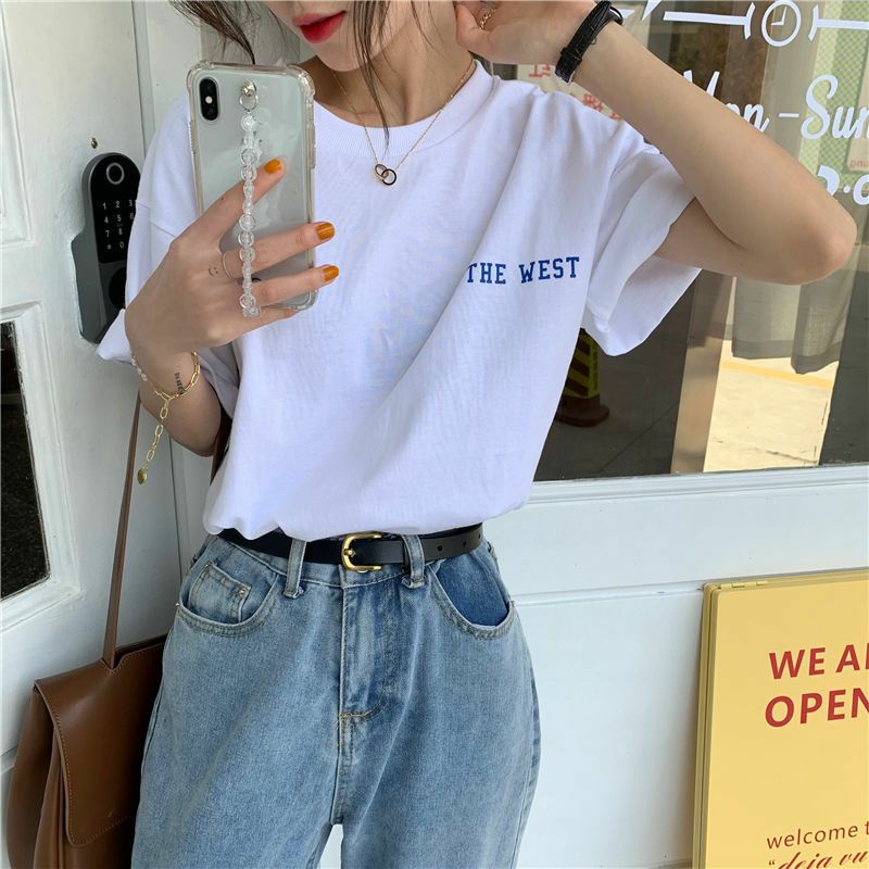 Áo Thun Tay Lỡ 100% Cotton Form Rộng Unisex Ulzzang