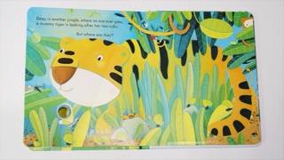 Sách Lật mở Peep Inside The Jungle Usborne