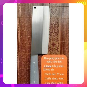 ⭐ Dao chặt thịt gà- thép trắng nhật ko rỉ- Dao kéo làng nghề lý nhân