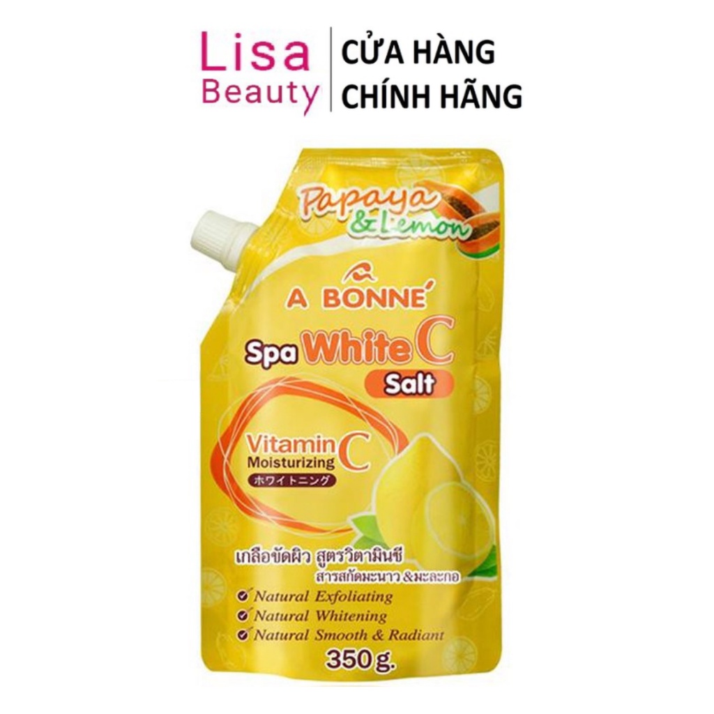 Muối Tắm Vitamin C Tẩy Tế Bào Chết A Bonne Spa Milk Salt Thái Lan 350gr