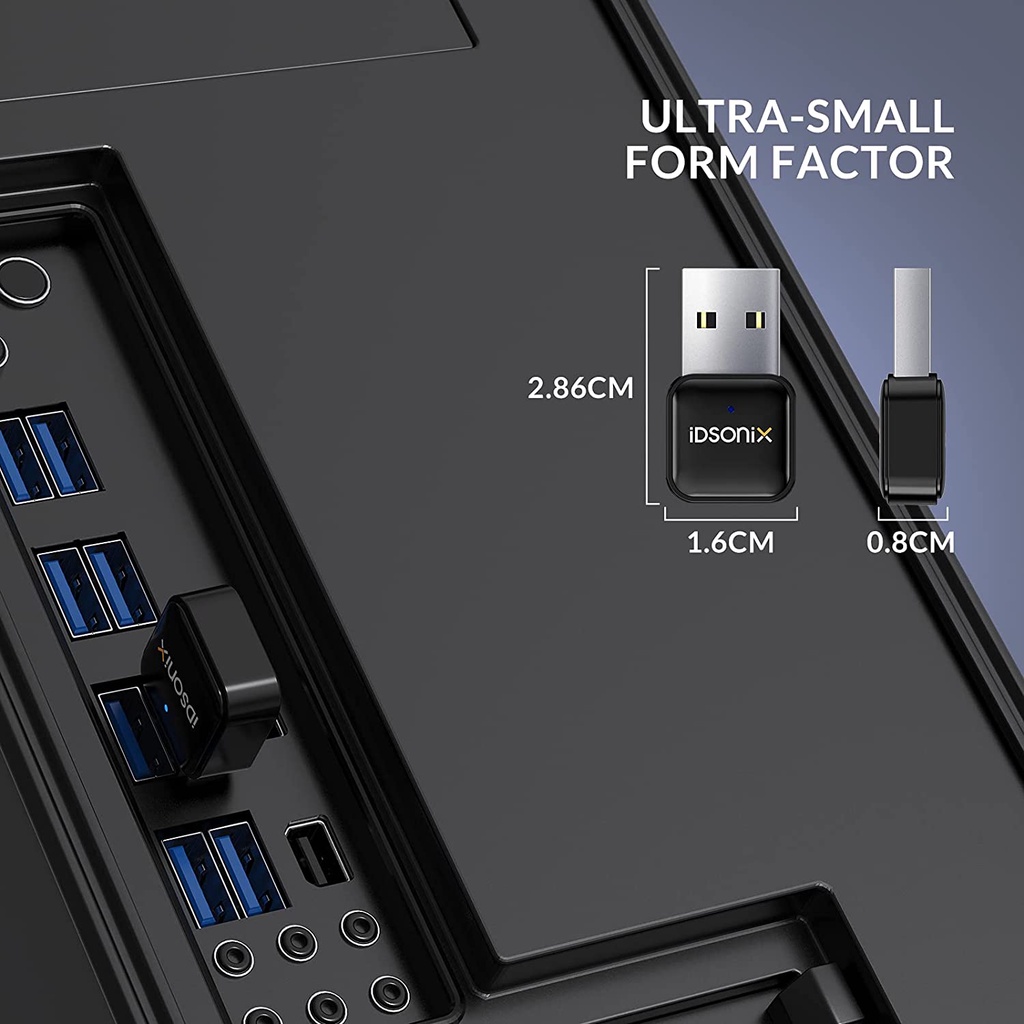 USB Bluetooth 5.0 chính hãng IDsonix BTA-508 - Phukienleduy