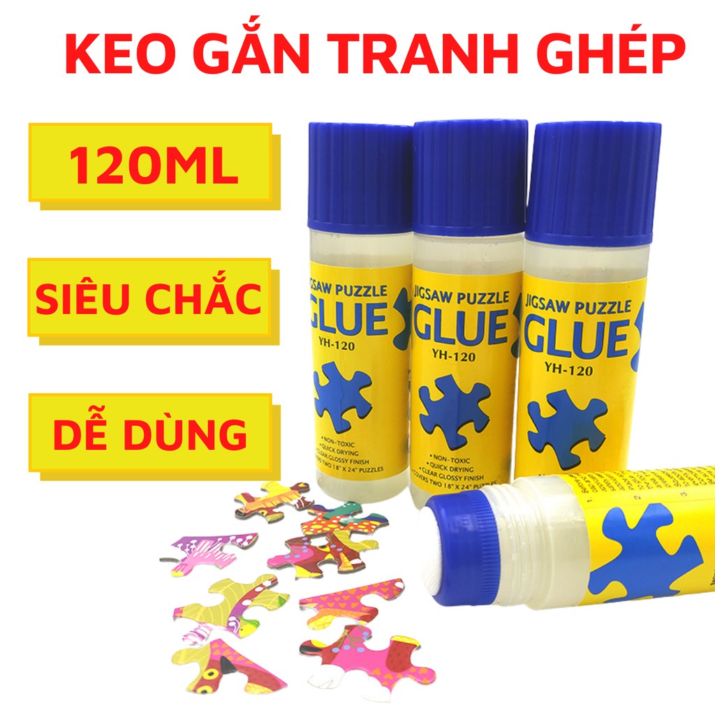 Keo Dán Tranh Ghép Hình 120ml/Jigsaw Puzzle Glue/Keo Dán Puzzle