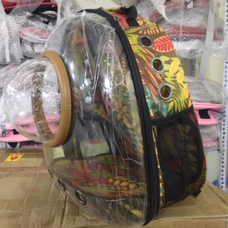 Balo phi hành gia hoa văn có kính 2019