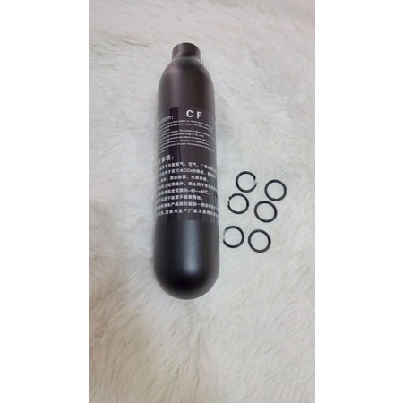 Chai Nhôm Đựng Co2 0.35l Và 0.45l Đáy Tròn, Bình Bằng Nhôm