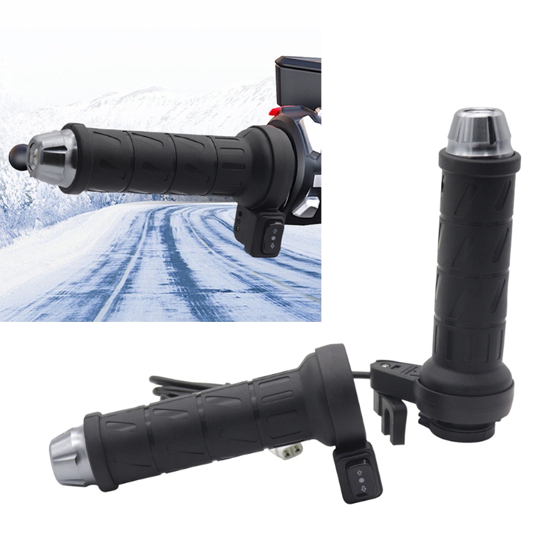 Tay Lái Tỏa Nhiệt Chống Trượt Kích Thước 12V 22mm Dành Cho Xe Mô Tô