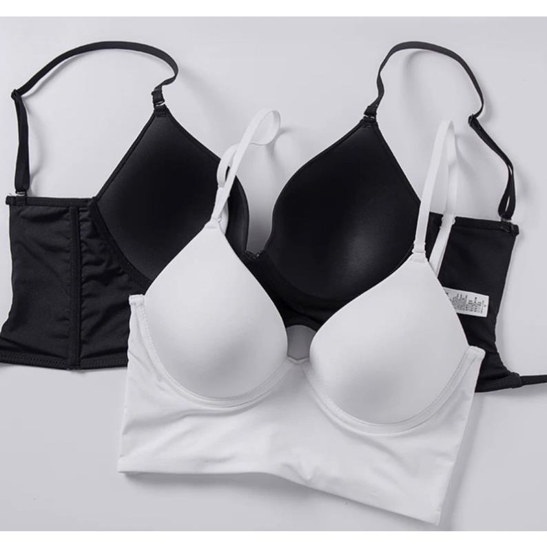 Áo Lót Su Cradin Hở Lưng Mặc Váy Chữ U 2 Dây Nâng Ngực Tạo Nhiều Kiểu Gợi Cảm 2024