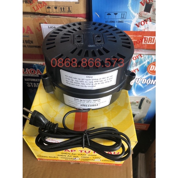 Đổi nguồn LiOA 1000VA tự ngẫu 220v sang 100v 120v
