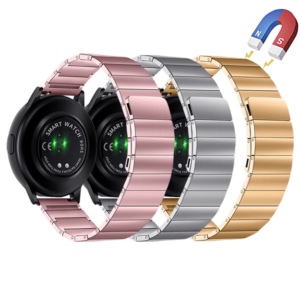 Dây Đeo Inox Từ Tính Tháo Gỡ Nhanh 20mm 22mm Cho Đồng Hồ Thông Minh Samsung Galaxy Watch 5Pro 45mm 5 40mm 44mm