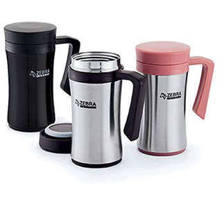 Ca giữ nhiệt Zebra Thái Lan 450ml 112972, inox 304 an toàn cho sức khỏe